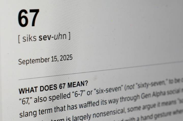 Dictionary.com’s word of the year is '6-7.' But is it even a word and what does it mean?
