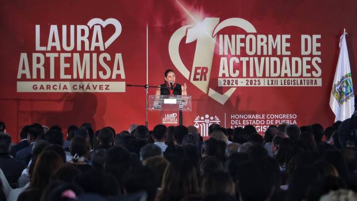 Laura Artemisa destaca prohibición de nepotismo y “Ley Casco" en su Primer Informe de Actividades
