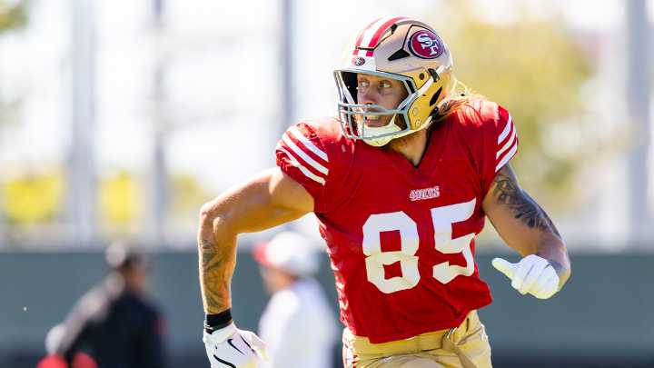 George Kittle’s practice return energizes 49ers teammates