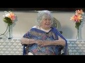 99-year-old comedian delivers punchlines, perspective at Milton retirement community
