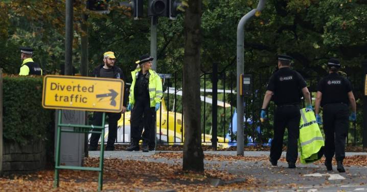 'Major incident' after synagogue stabbing and car driven at people