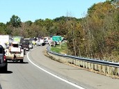 Emergency helicopter on site of fatal crash on State Route 11 near Canfield