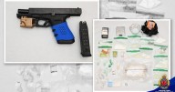 Police find hundreds of grams of cocaine, crystal meth