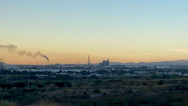 Cubre capa de contaminación el sur oriente de la ciudad