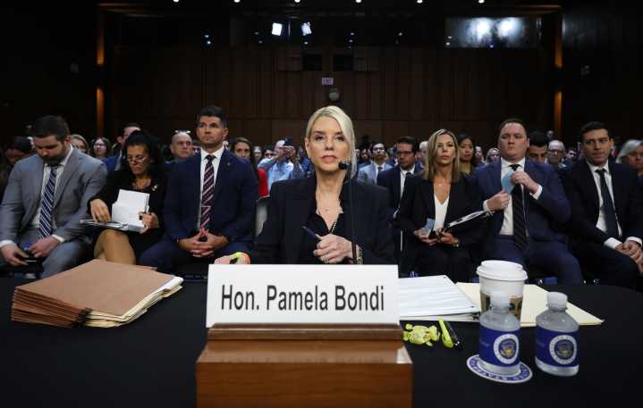 Bondi faces grilling from Senate Democrats on DOJ 'weaponization,' Epstein files