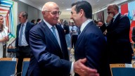 Torres a Oliu: “Enhorabuena, Josep, ha sido una sorpresa el resultado”. “También para mí”.