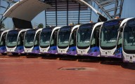 Gobernadora pone en marcha 40 autobuses de última generación para modernizar el transporte público en Chihuahua