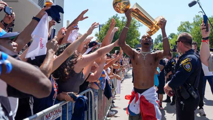 Thunder players recount 'special' trips home with Larry O'Brien Trophy