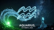 Aquarius Horoscope Today, October 3, 2025