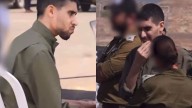 VIDEO. Emotivo momento: liberan a rehén que fue obligado por Hamás a cavar su propia tumba