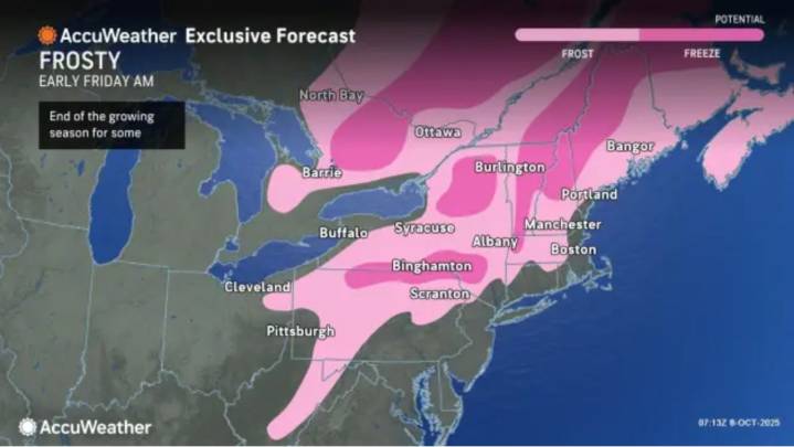 Lehigh Valley weather: Freeze Warning in effect with potential for widespread frost Thursday night