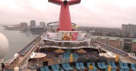 Carnival Sunshine departure from Norfolk delayed to Monday due to coastal storm