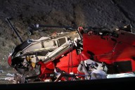 Motorists lift medical helicopter to rescue woman after crash injuring 3 on California highway