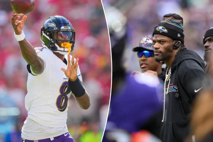 Ravens explain they changed Lamar Jackson's practice status