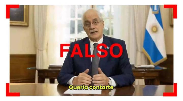Hecho con IA. el falso video de Jorge Taiana que inundó las redes durante la veda