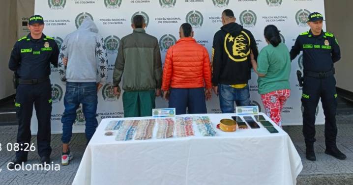 Paradise: operación con 5 detenidos en Manizales y Villamaría