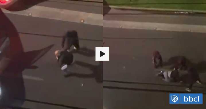 VIDEO | Hombre sufre violenta encerrona en Las Condes: delincuentes lo golpearon y le robaron auto