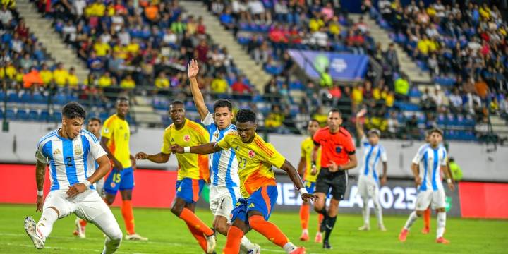 Colombia vs. Argentina EN VIVO: semifinales del Mundial Sub-20 de Chile, la “Tricolor” a 90 minutos de la final