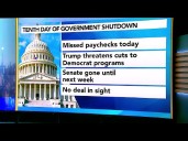 US Shutdown Hits Day Ten as Government Stalemate Continues