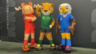 Mascotas del Mundial 2026 visitan el estadio de Rayados