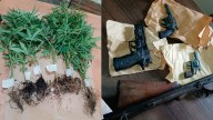 Allanan una vivienda tras viralización de fotos con armas