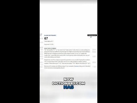 Dictionary.com declares '6-7' its Word of the Year