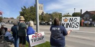 Hundreds join “No King” Protest across tri