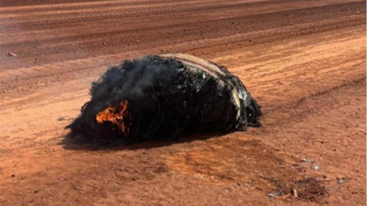 Newman: Space junk burns, crash-lands at mine site in WA’s Pilbara region