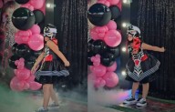 Niña celebra su cumpleaños inspirada en ídolo de la WWE