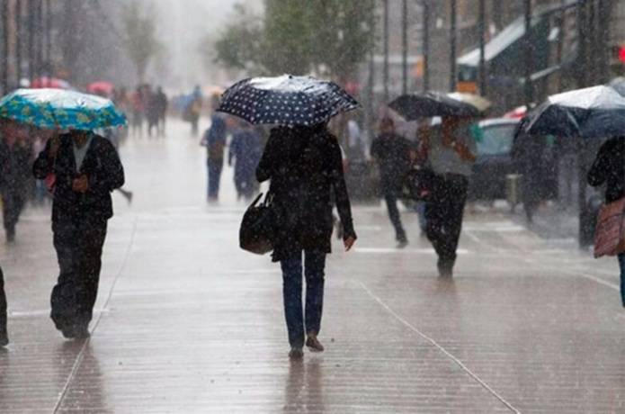 Lluvias de intensidad variable en buena parte del país