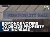 Edmonds voters to decide on property tax increase to address budget shortfall in November