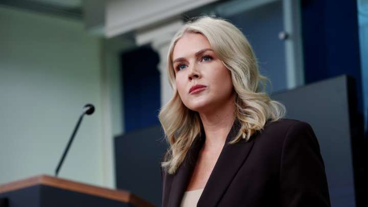 Karoline Leavitt & Kaitlan Collins' Briefing Spar Reignites Their Feud