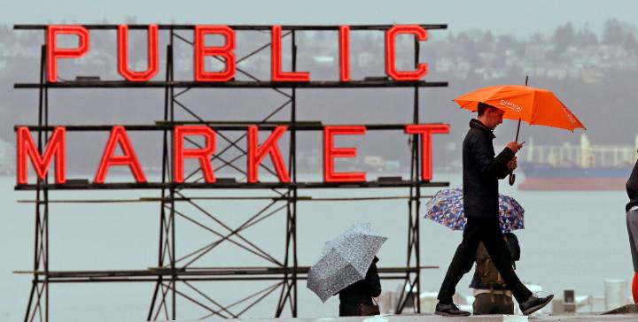 Seattle-specific seasons and the different types of rain