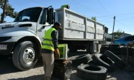Retira Dirección de Limpia más de un millón de llantas de las calles de Juárez