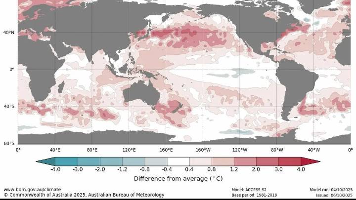 Rain-bearing La Nina may emerge for a brief period by December, says Australia’s meteorological organisation