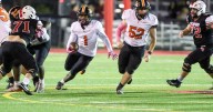 Prep football: Black Eagles back in win column, rough up Red Dragons