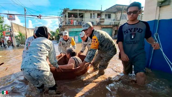 Tragedia en México: al menos 44 muertos y 27 desaparecidos por las inundaciones