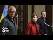 WATCH LIVE: Senators Shaheen and Tills hold bipartisan news briefing after meeting NATO head Rutte