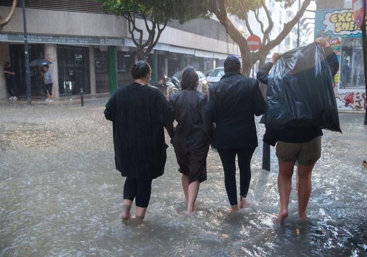 Aemet lanza un aviso especial por 'Alice', la dana que dejará «lluvias muy fuertes» en el este de la península