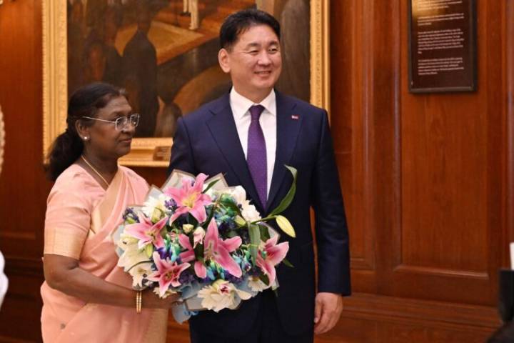 President Murmu Hosts Mongolian Counterpart, Vows To Deepen Bilateral Ties