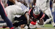 Rhamondre Stevenson fumbled again for the Patriots in Week 5 vs. Bills