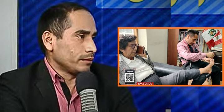 Exasesor de Lucinda Vásquez justifica que le cortó las uñas en su despacho: “Fue un acto de humanidad, no abuso laboral”