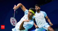 Satwik-Chirag Denmark Open Badminton Semifinal Live Updates: Japanese pair wins the opening game against Indian duo of Satwiksairaj Rankireddy, Chirag Shetty