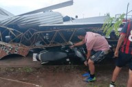 Siguen los trabajos para reparar los daños tras la fuerte tormenta eléctrica en Santiago del Estero