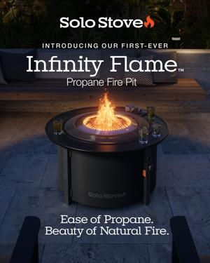Introducing the all-new Solo Stove Infinity Flame™ Propane Fire Pit