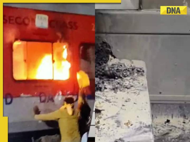Fire erupts in Amritsar-Saharsa Janseva Express coach near Sonbarsa Kachahri...