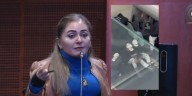 Claudia Anaya denuncia presencia de la Guardia Nacional en el Senado