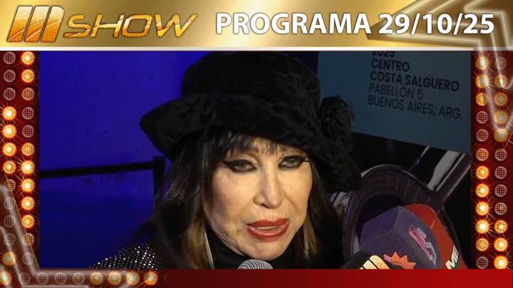 MSHOW - Programa del 29/10/25 MORIA CASÁN SE PREPARA PARA SU NUEVO PROGRAMA EN ELTRECE