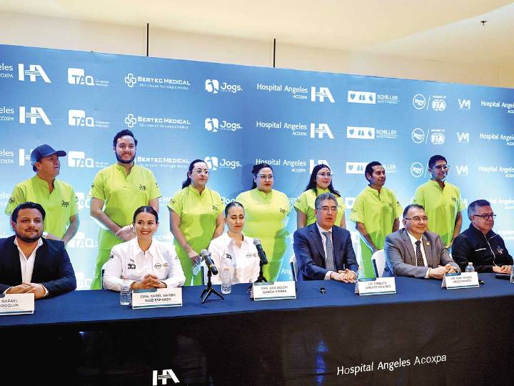 Hospital Angeles Acoxpa: ocho años de liderazgo médico en la Fórmula 1 México