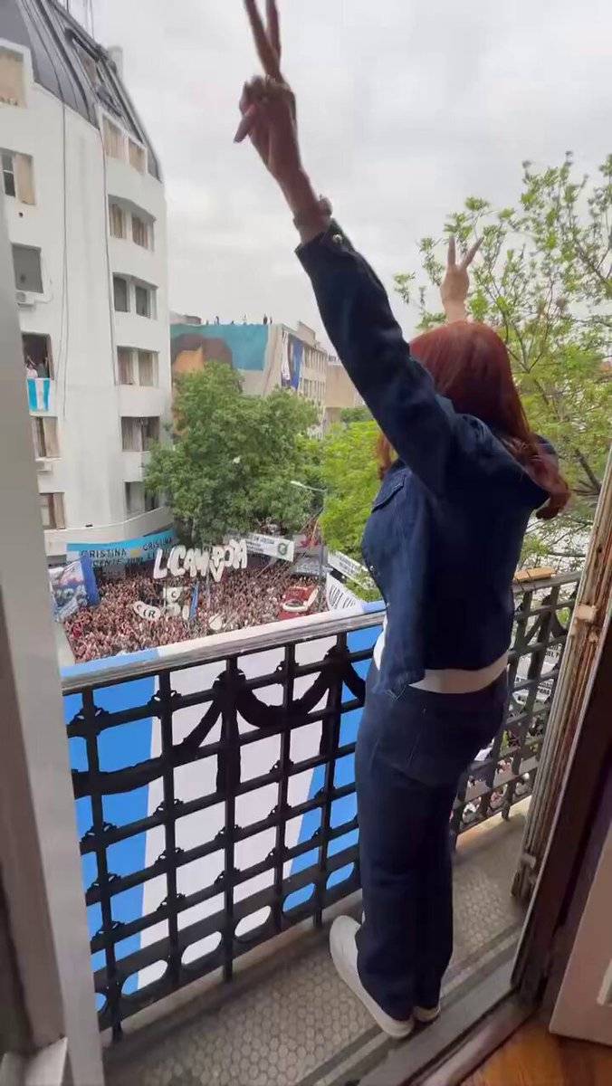 El mensaje de Cristina Kirchner por el Día de la Lealtad: «El 26 es Milei o la Argentina»